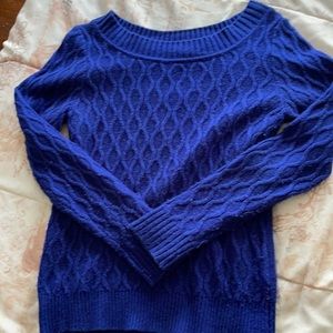 Blue Knit Sweater